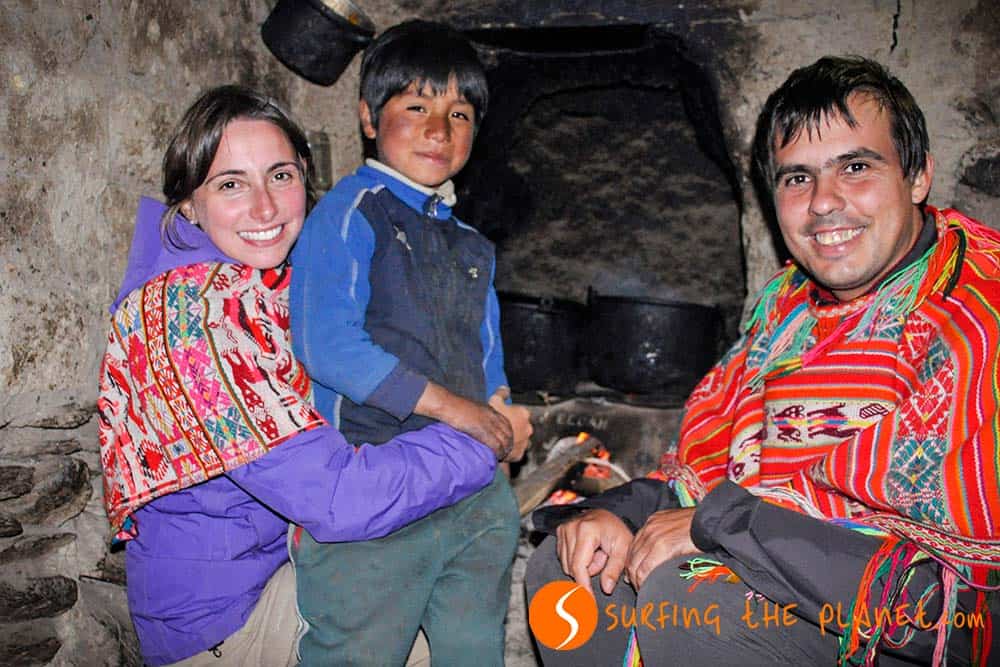 Cooking with a family in Patacancha Cooking with a family in Patacancha