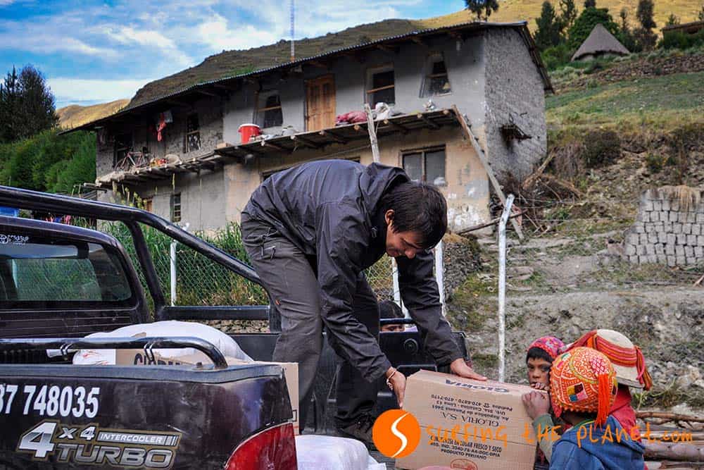 Food delivery for the Quechua Food delivery for the Quechua