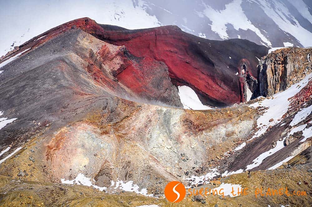 Red Crater Tongariro Crossing Red Crater Tongariro Crossing
