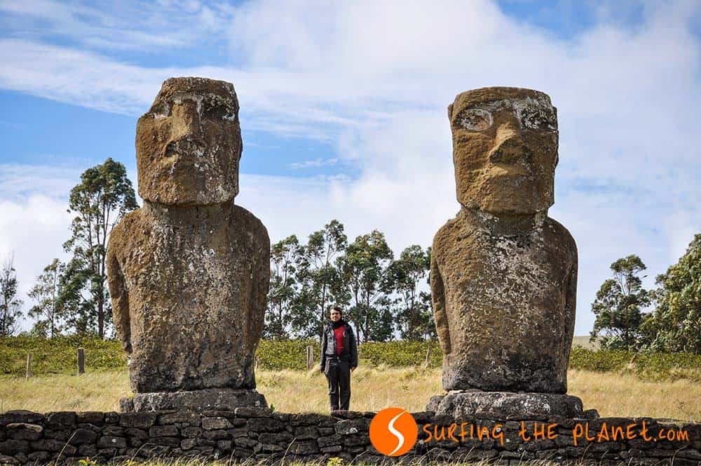 Ahu Tepeu Statues Easter Island Ahu Tepeu Statues Easter Island