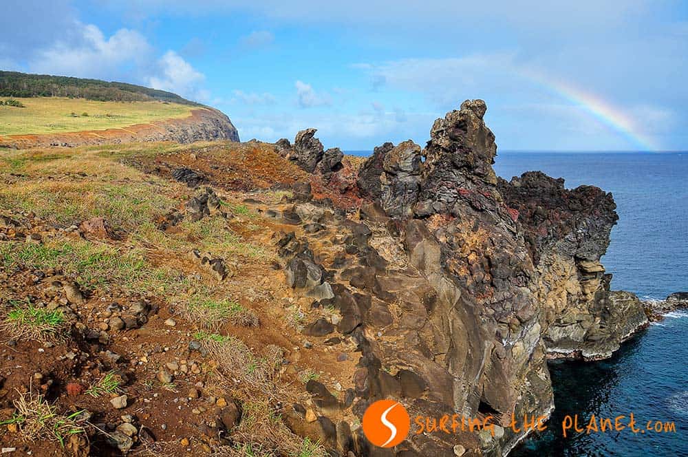 Easter Island rainbow Easter Island rainbow