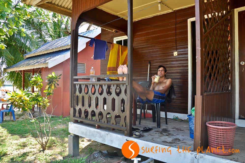 Our terrace in Perhentian Island Our terrace in Perhentian Island