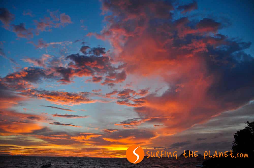 Sunset in Perhentian Island Sunset in Perhentian Island