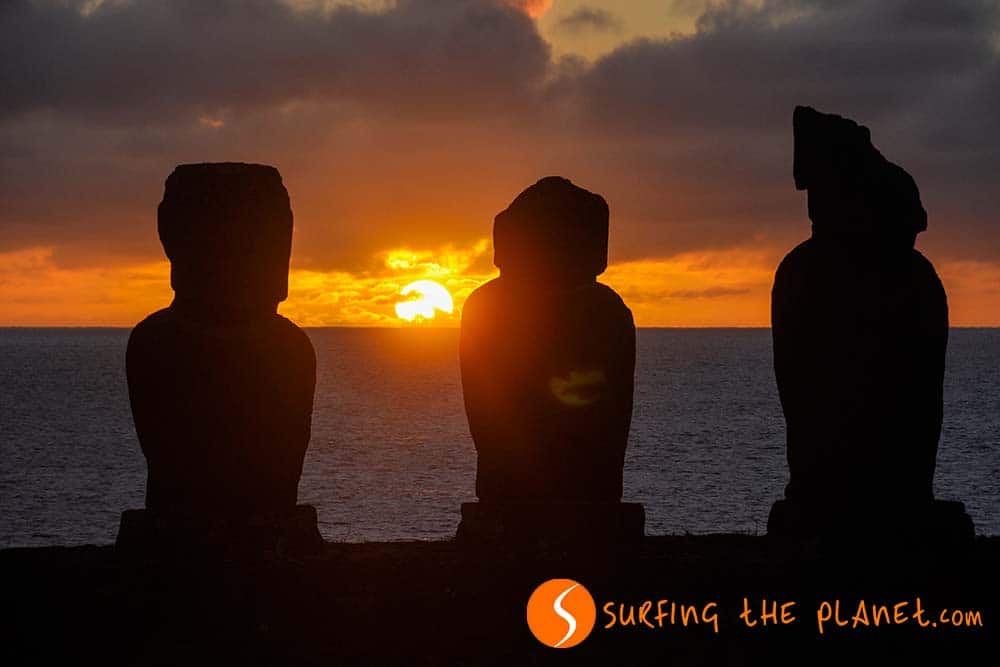 Tahai Sunset Easter Island Tahai Sunset Easter Island