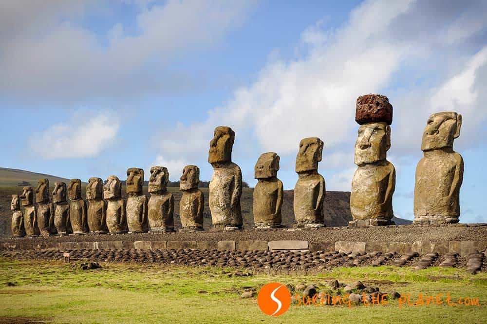 Tongariki Bay Easter Island Tongariki Bay Easter Island