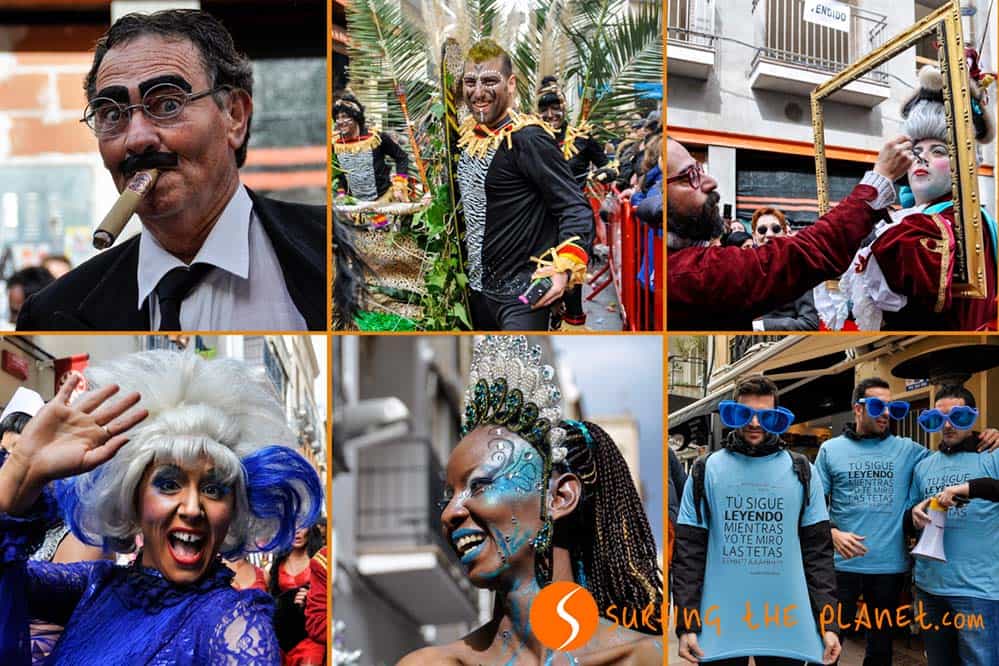 Montage of the Carnaval of Sitges