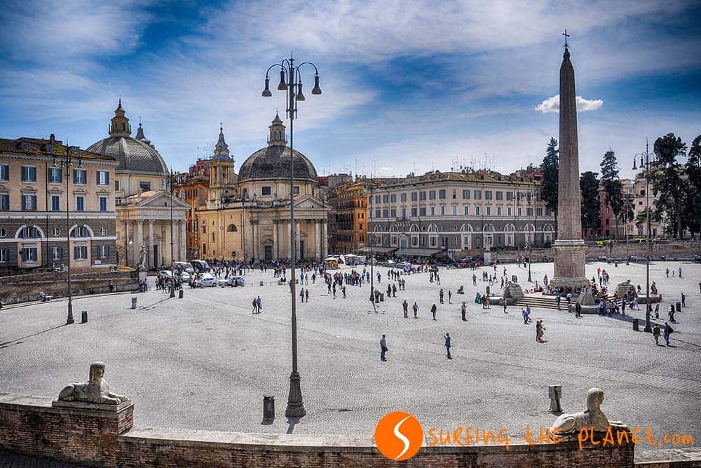 Piazza del Popolo Rome, italy Piazza del Popolo Rome, italy