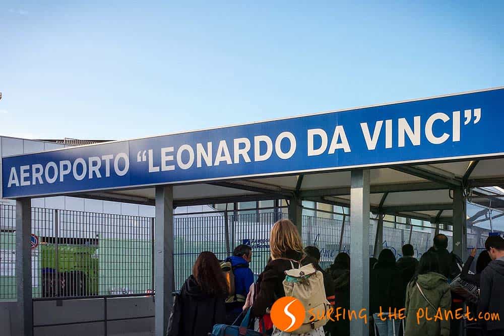 Terminal Fiumicino in Roma