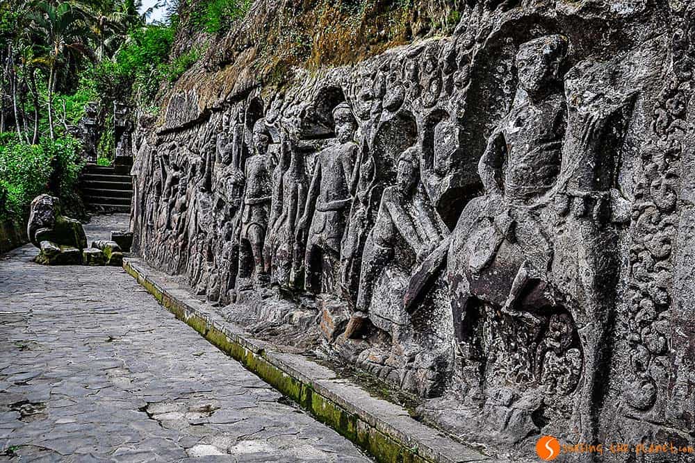 Bali Culture - Yeh Puluh Rock Carving