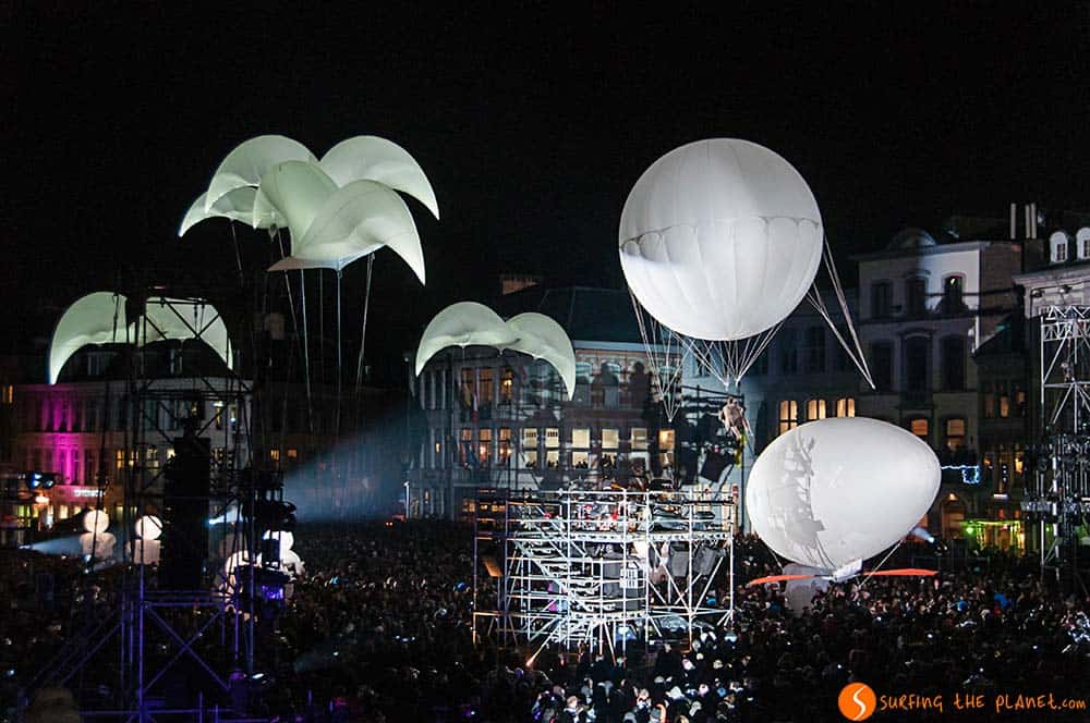 Opening Ceremony of European Capital - Visit Mons