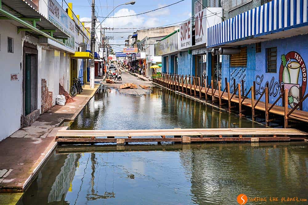The city of Santarem - Amazon Rainforest