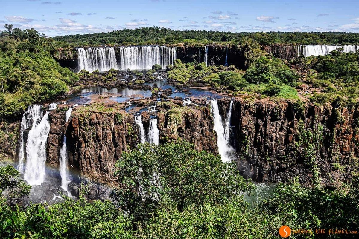 Iguazu Waterfalls from Brazil