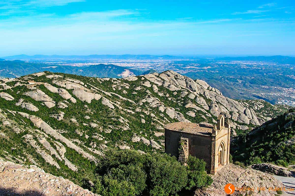 A small chapel in Montserrat Barcelona