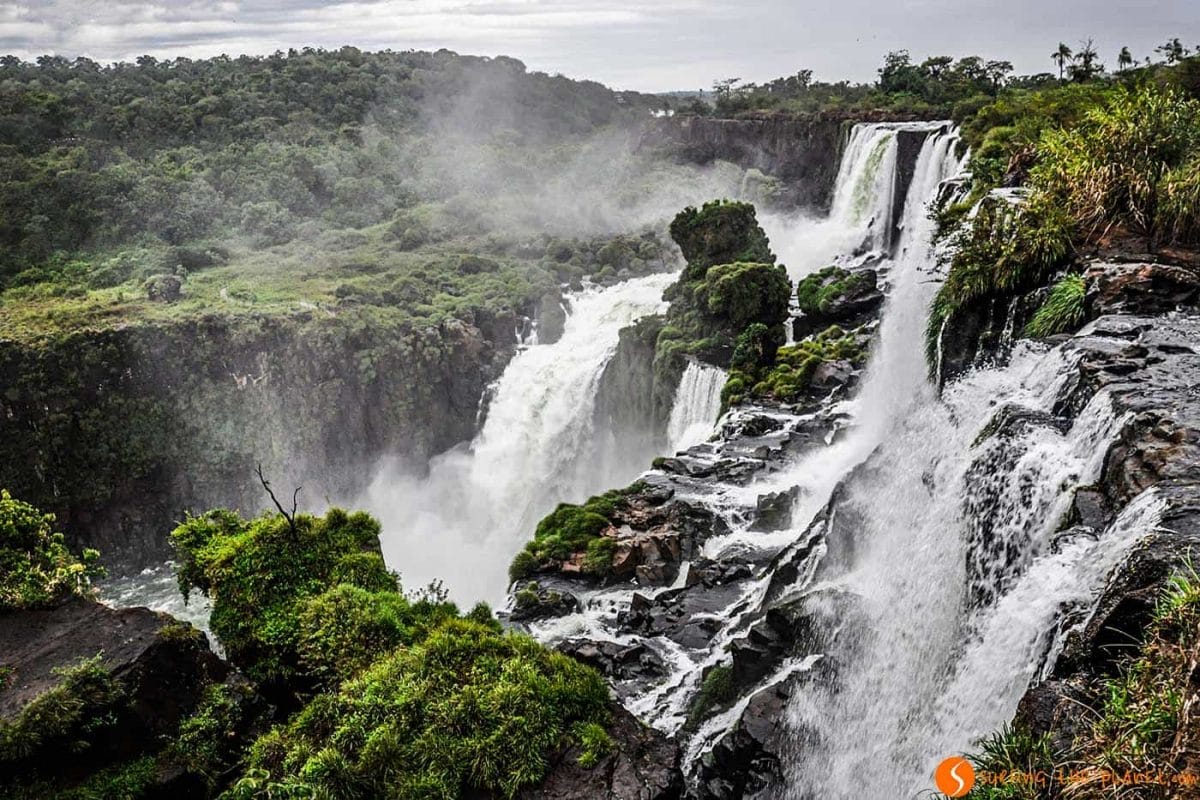 View of Iguazu Falls Argentina