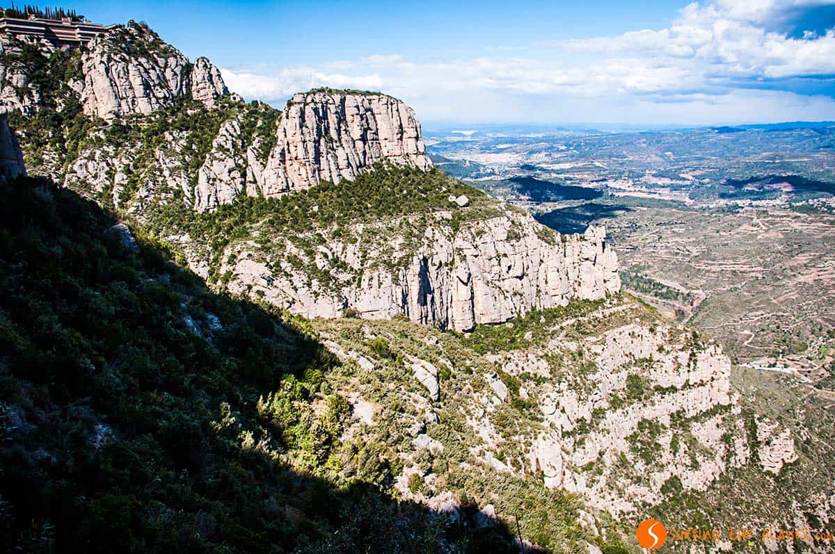 Breathtaking view of the Montserrat Barcelona
