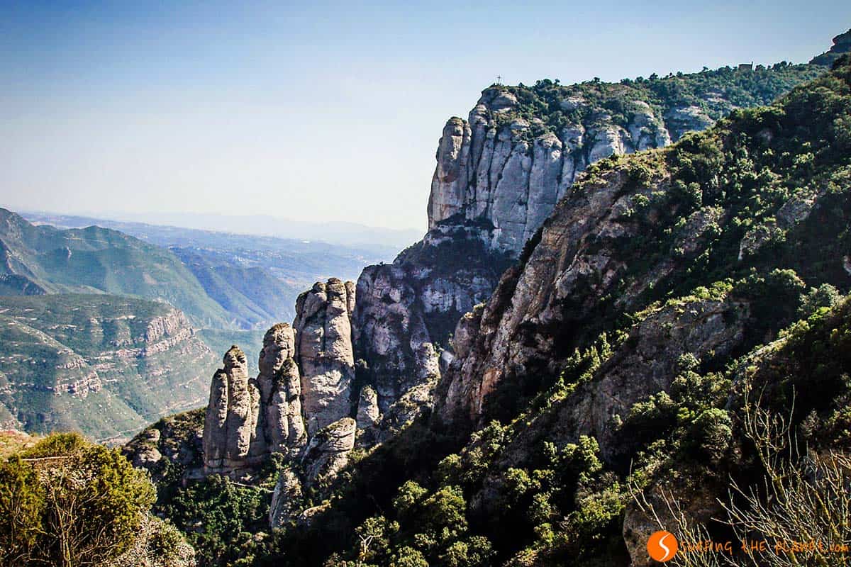 Cliffs of Montserrat Barcelona