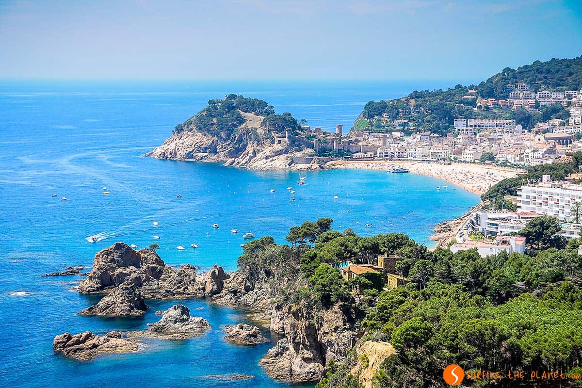 The view of Tossa de Mar - Costa Brava Top 20