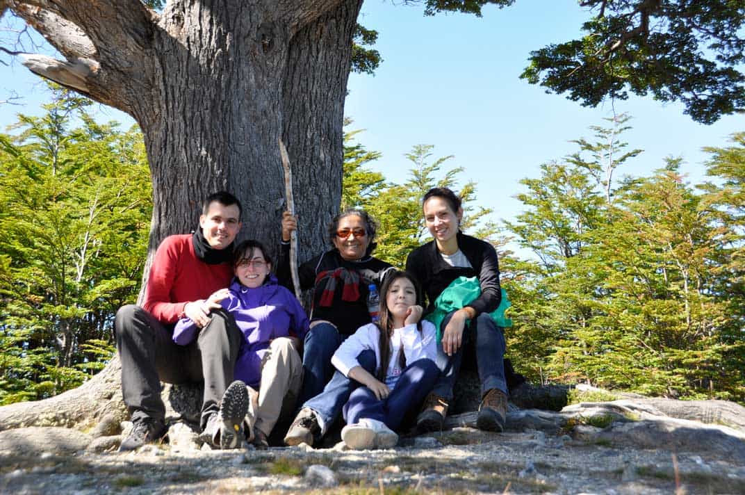 Con Maria en el Parque Nacional Tierra del Fuego, Ushuaia, Argentina Con Maria en el Parque Nacional Tierra del Fuego, Ushuaia, Argentina