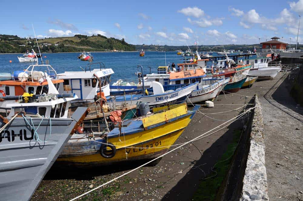 Barcos Feria Dalcahue