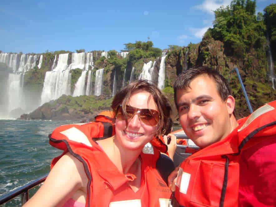 Excursión en barco, Cataratas de Iguazú, Argentina Excursión en barco, Cataratas de Iguazú, Argentina