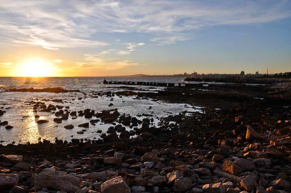 Tramonto a Montevideo