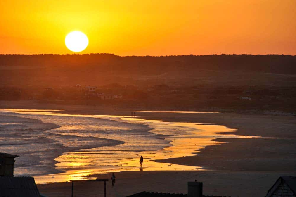 Tramonto a Cabo Polonio
