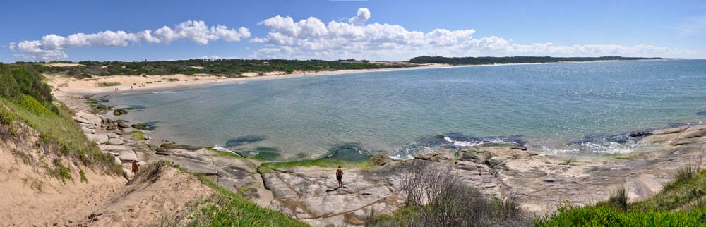 Spiaggia a Punta del Diablo