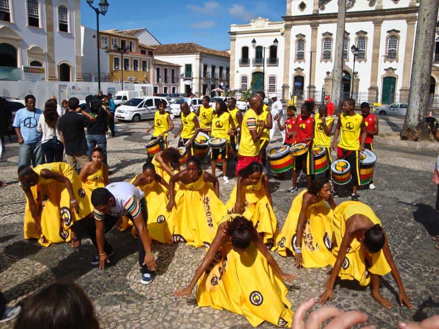 Baile tradicional, Salvador de Bahía, Brasil Baile tradicional, Salvador de Bahía, Brasil
