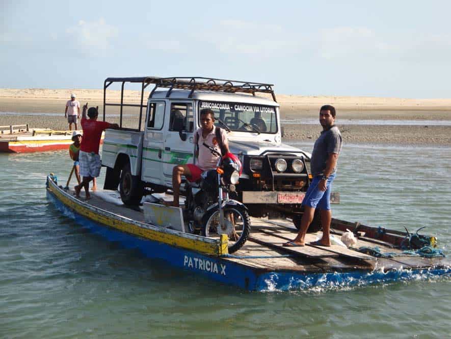 Come fare attraversare un lago ad una jeep