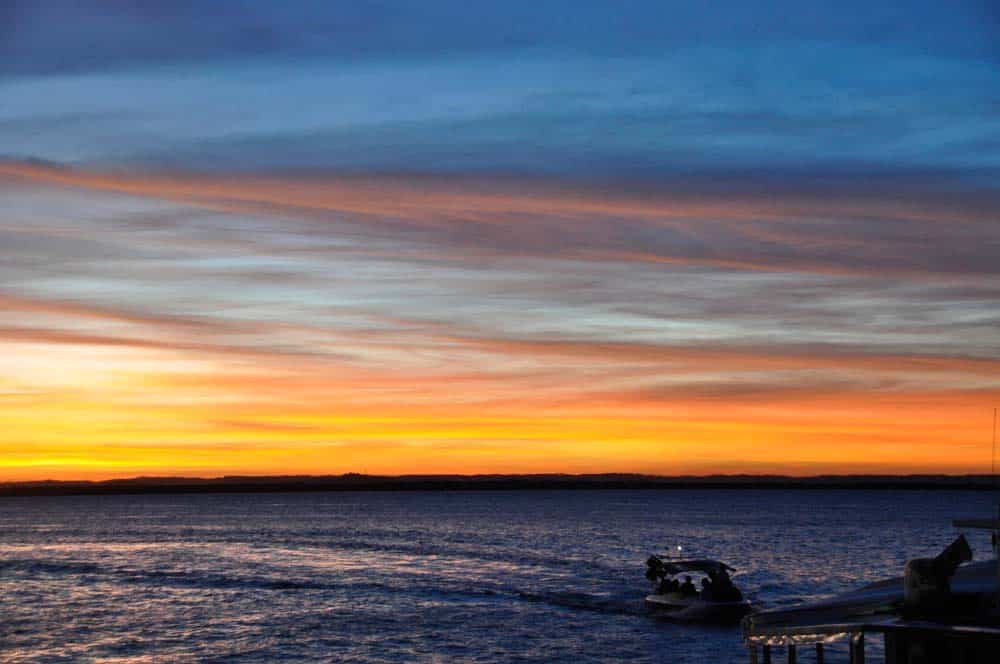 tramonto a morro de sao paulo