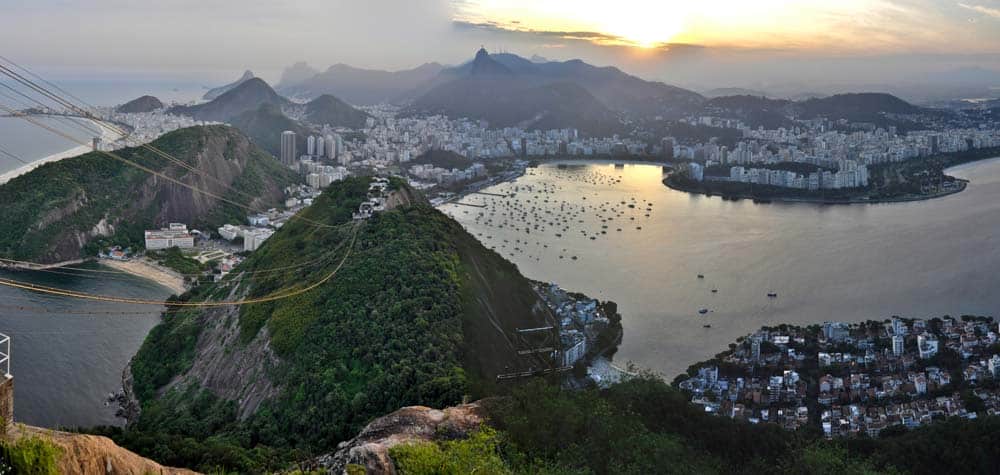 Vista del Pane di Zucchero