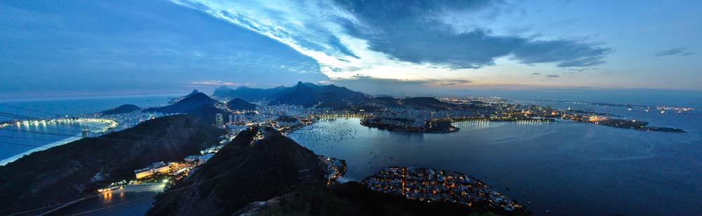 Tramonto a Rio de Janeiro
