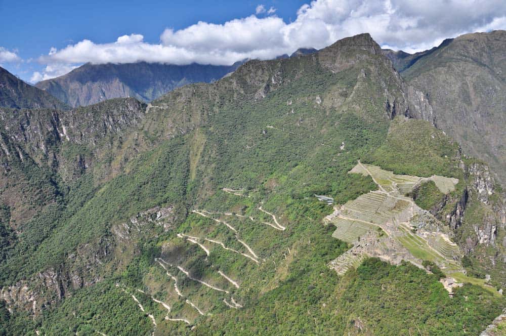 From Wayna Picchu Veduta dal Wayna Picchu