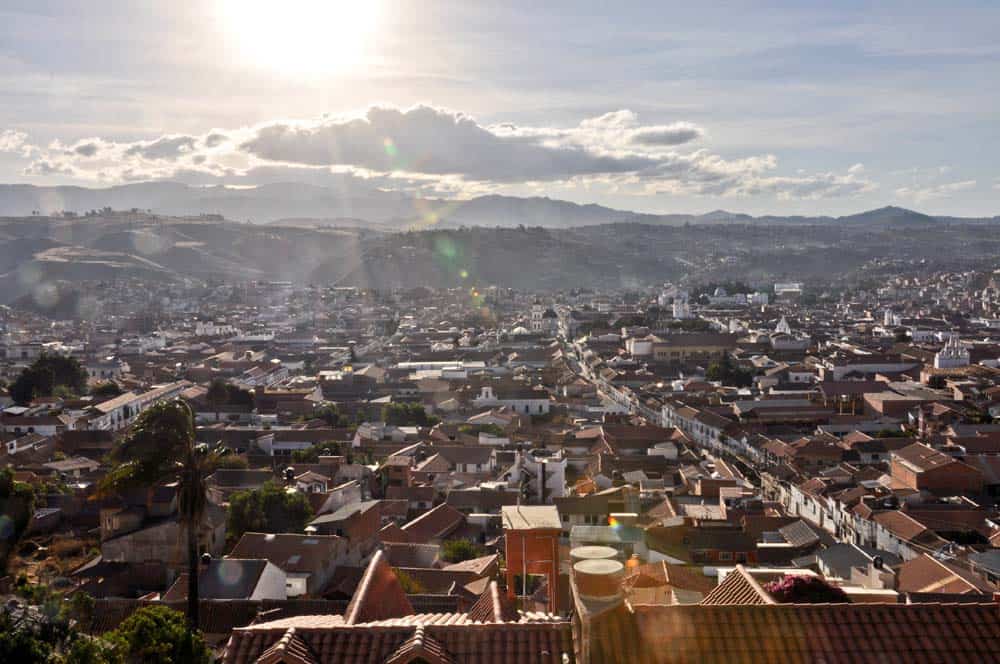 Vista desde la recoleta, Sucre, Bolivia Vista desde la recoleta, Sucre, Bolivia