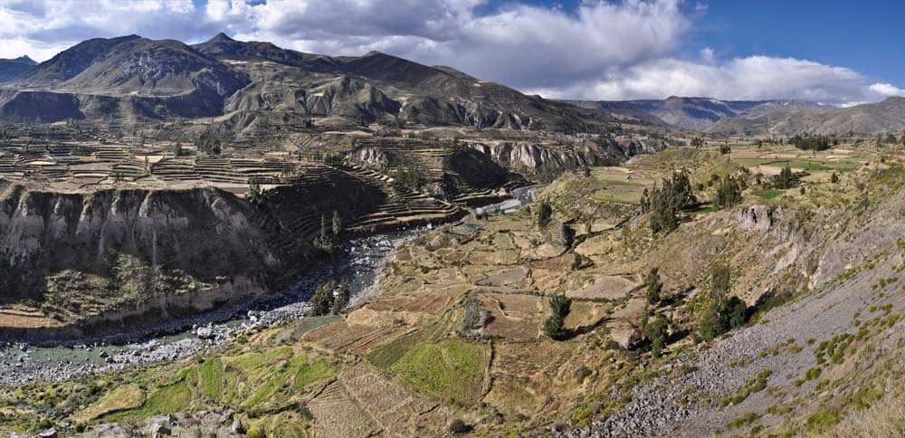 Colca Canyon Panorama Canyon del Colca