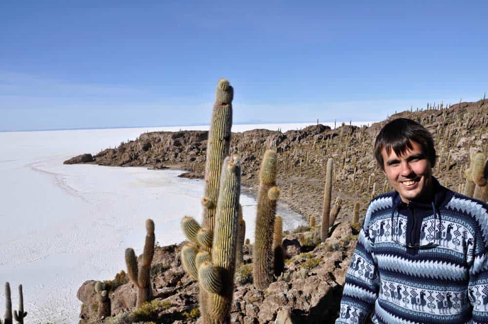 Isla del Pescado, Salar de Uyuni, Bolivia Isla del Pescado, Salar de Uyuni, Bolivia