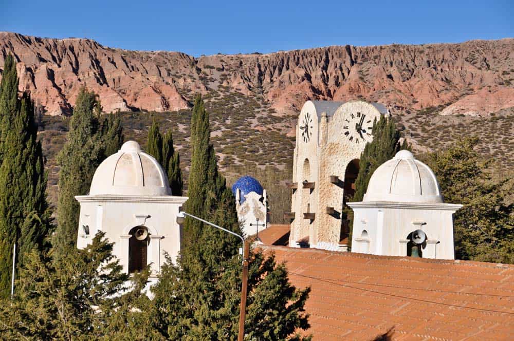 Torres de iglesias, Humahuaca, Argentina Torres de iglesias, Humahuaca, Argentina
