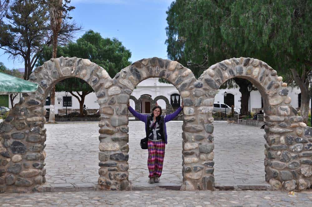 El pueblo Cachi, cerca de Salta, Argentina El pueblo Cachi, cerca de Salta, Argentina