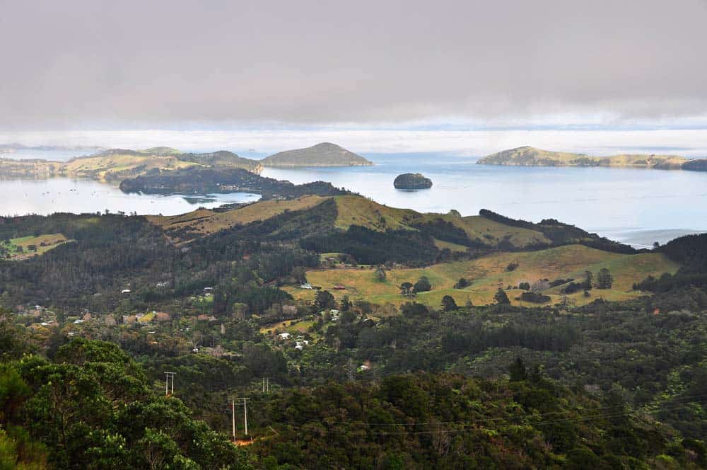 Panoramic View Coromandel Panorama de Coromandel