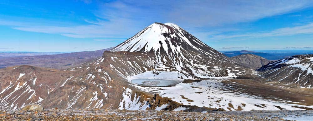 Mount Ngauruhoe montagna Ngauruhoe