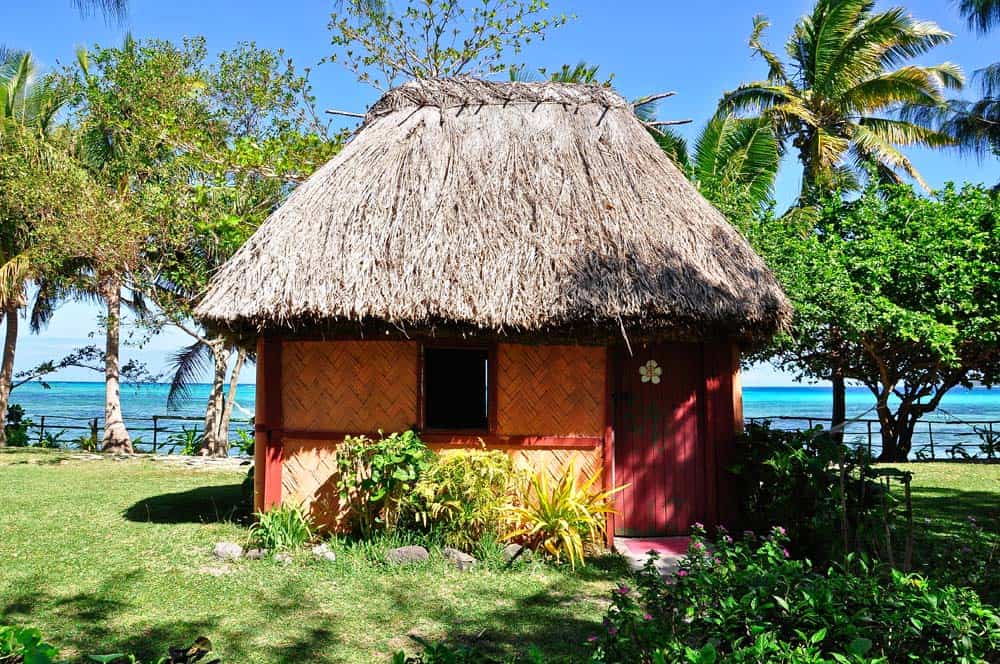 Cabaña Dove dormire nell'isola Nacula alle Figi