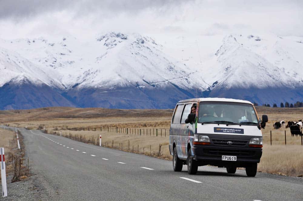Paesaggio innevato della Nuova Zelanda | Viaggio in Nuova Zelanda Paesaggio innevato della Nuova Zelanda | Viaggio in Nuova Zelanda