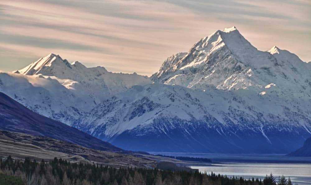 Tramonto nel Mount Cook | Viaggio in Nuova Zelanda Tramonto nel Mount Cook | Viaggio in Nuova Zelanda