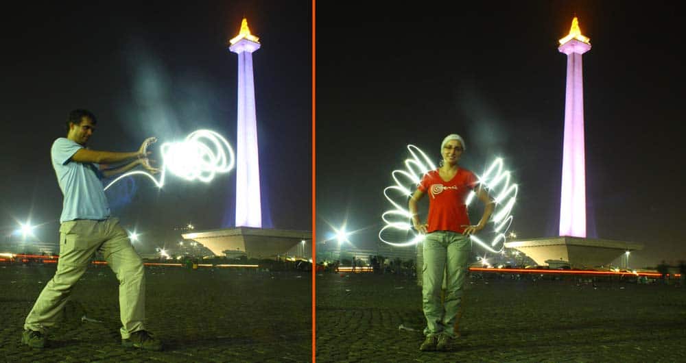 Giocando con le luci a Jakarta | Viaggio Indonesia Giocando con le luci a Jakarta | Viaggio Indonesia