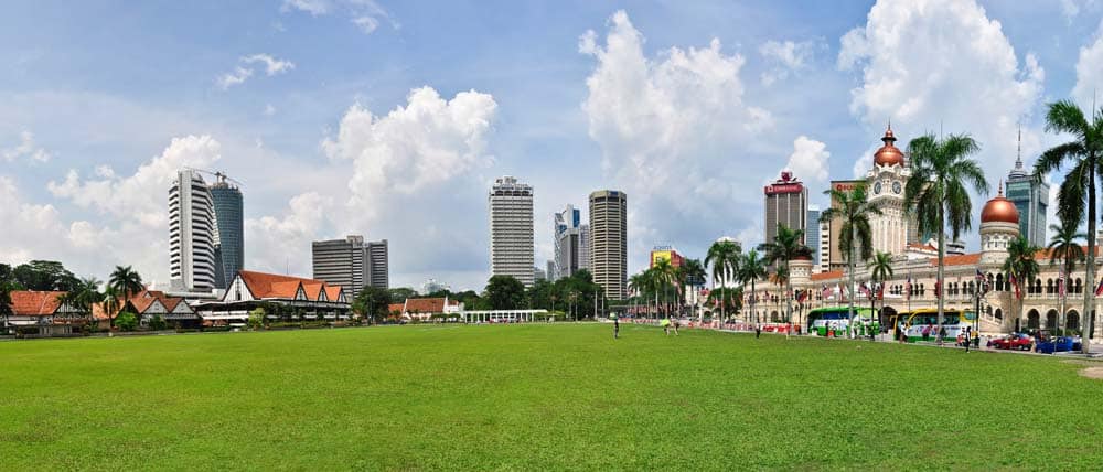 Piazza Merdaka a Kuala Lumpur | Viaggio in Malesia Piazza Merdaka a Kuala Lumpur | Viaggio in Malesia