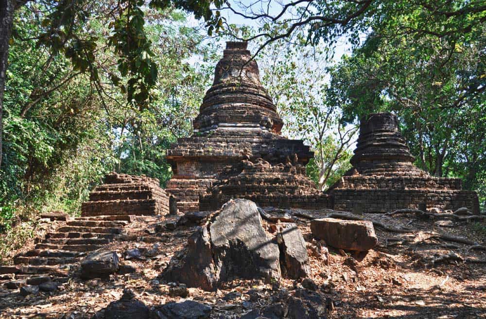 Buddhist temple in the forest