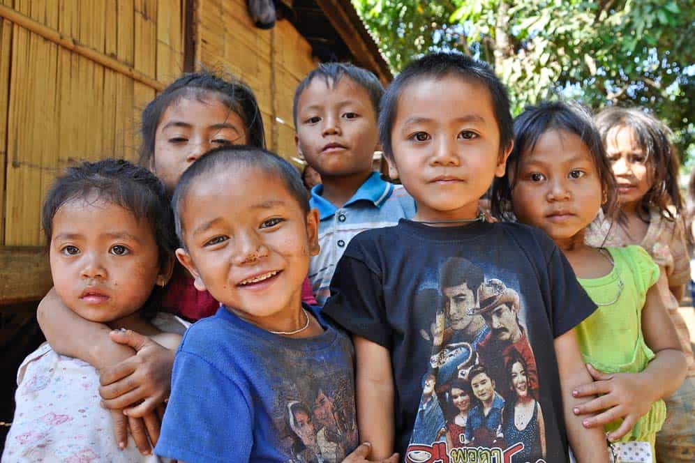 Bambini del Laos Bambini del Laos