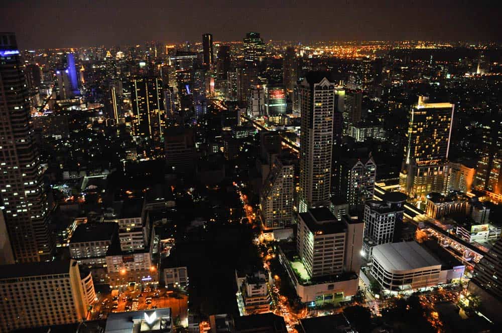 Bangkok Skyline by night