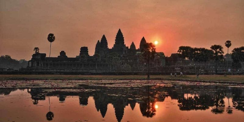 Templos de Angkor Wat - Amanecer en Angkor