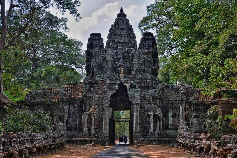 Puerta de la victoria, Angkor Wat, Camboya Puerta de la victoria, Angkor Wat, Camboya